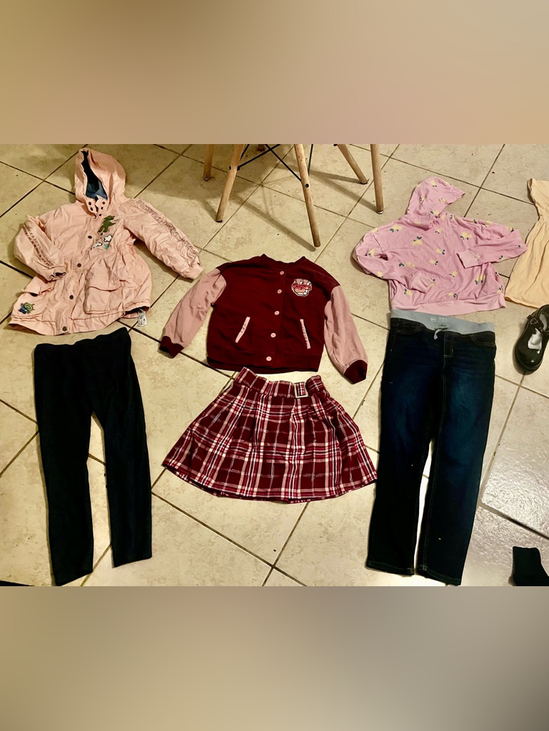 Disney Shirts & Tops | Bundle Girls Clothes 8-10 And 10-12. Good Used Condition! | Color: Pink/Red | Size: Lg