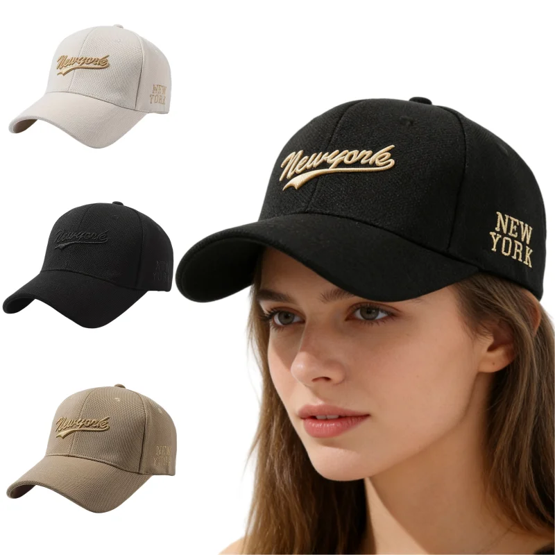 Lässige New York Baseballkappe Outdoor Trucker Cap Verstellbare Dad Hat Atmungsaktive Ananas-Stoffmütze für Herren Damen Alltagskleidung