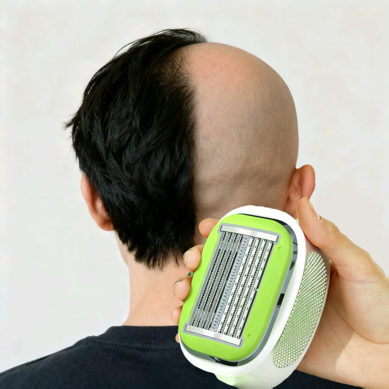 Manuelles Rasiergerät mit Glatze – spezialisiert zum Haarschneiden und Rasieren, universeller manueller Rasierer für Achselhaare und Beinhaare Image