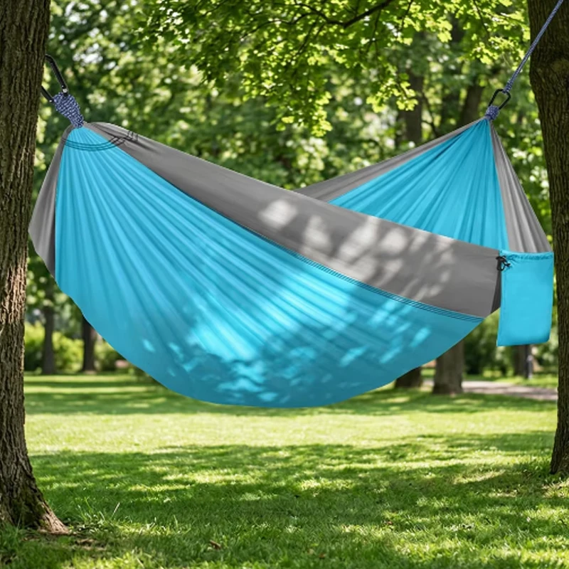 Tragbare Outdoor-Camping-Hängematte Leichtgewichtige Reise-Hängematte Image