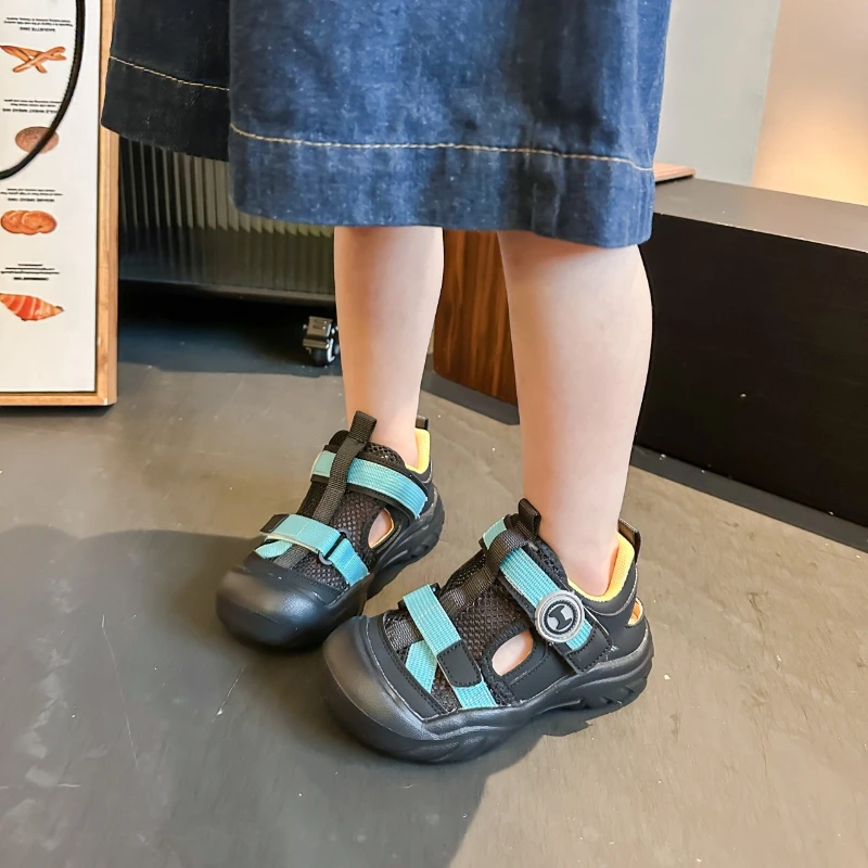 Kinder-Sportsandalen 2026 Sommer Neue Kinder-Freizeitschuhe Atmungsaktive Wanderschuhe für Kinder Rutschfeste Sommersandalen