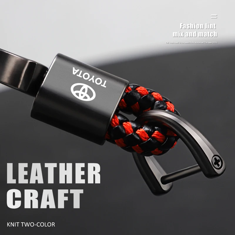 Autoaufkleber, modisches Schlüsselzubehör, Schlüsselanhänger, Geschenke für Toyota Image