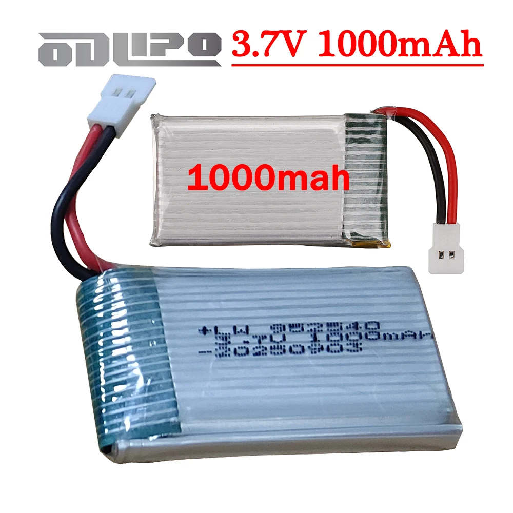 952540 25C 1000mAh 3.7V Lipo-Akku für Syma X5 X5C X5SC X5SW TK M68 RC Quadcopter, 3.7V RC-Drohnen-Akku für MJX X705C SG600 Image