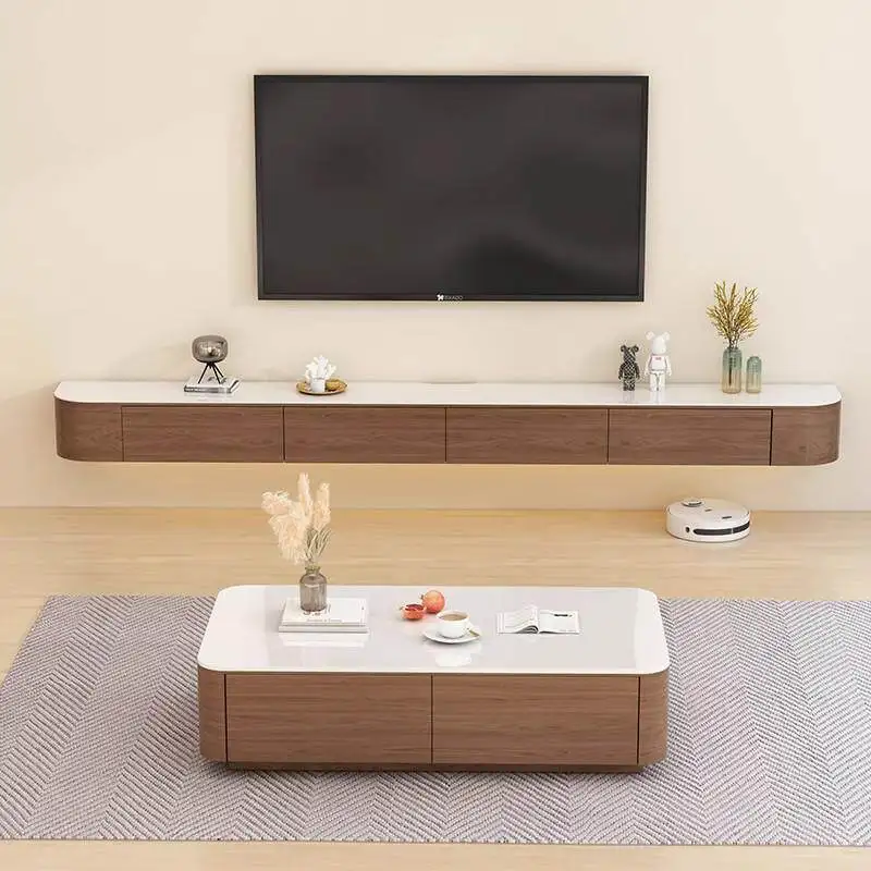 Luxuriöser moderner TV-Schrank, langlebiger, wandmontierter Premium-TV-Schrank, klassischer, platzsparender Meubles De Maison Möbel für Zuhause