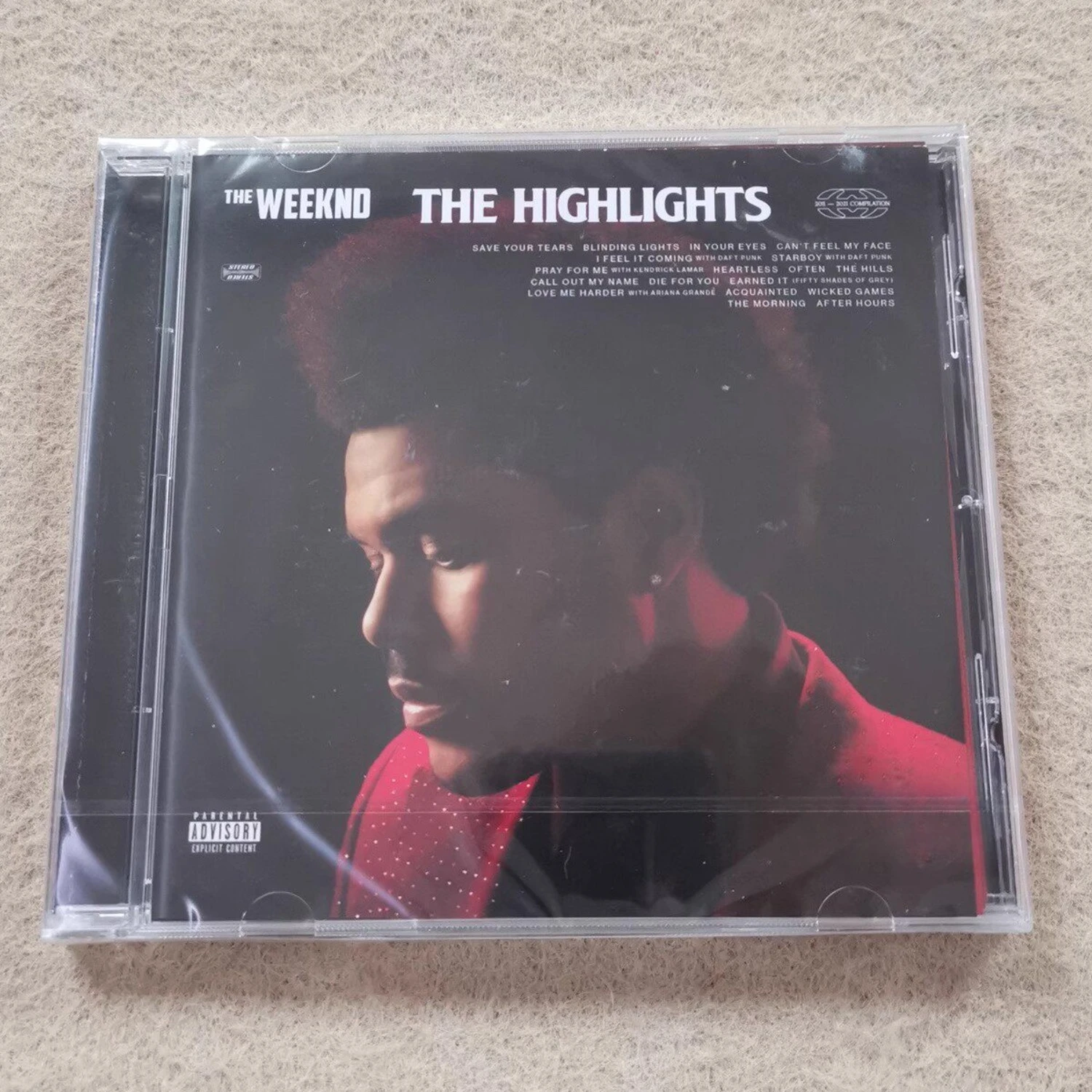 Seltenes, versiegeltes The Weeknd The Highlights R&B Pop Alternative R&B Synth-Pop Greatest Hits Audio-CD-Sammlerstück