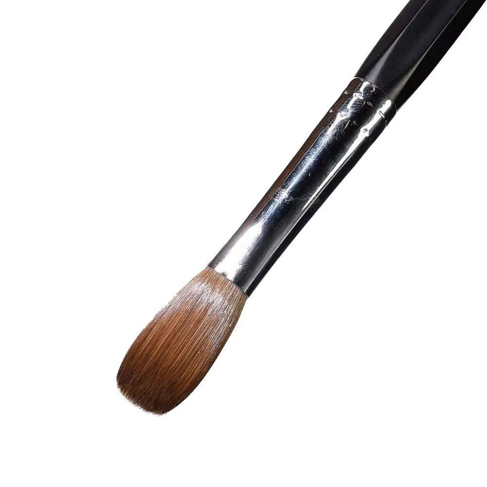 Commercio all'ingrosso all'ingrosso popolare Nail air Brush della fabbrica all'ingrosso manico in legno 100% puro Kolinsy capelli Nail Brush Sest Nail Art Brush