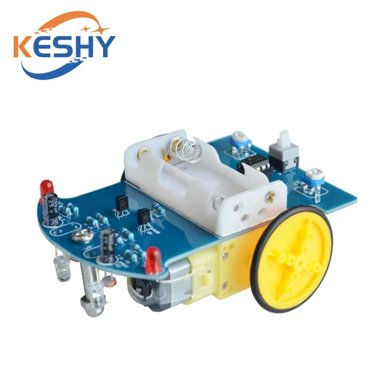 D2-1 DIY Kit Intelligent Tracking Line Smart Car Kit TT Motor Electronic DIY Kit Smart Patrol Automobile Parts DIY Electronic