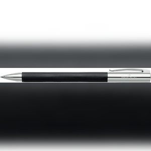 FABER-CASTELL Drehkugelschreiber Ambition Edelharz, Schreibgerät mit schwarzen Image