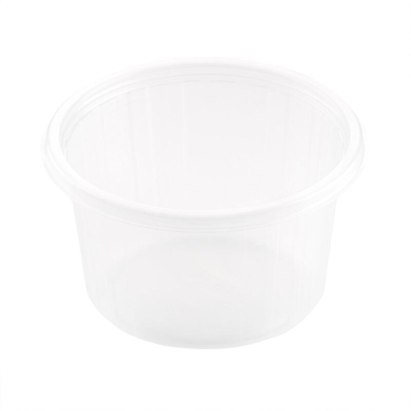 700x DUNI Fixpack® rund 300 ml Transparent ungeteilt Image