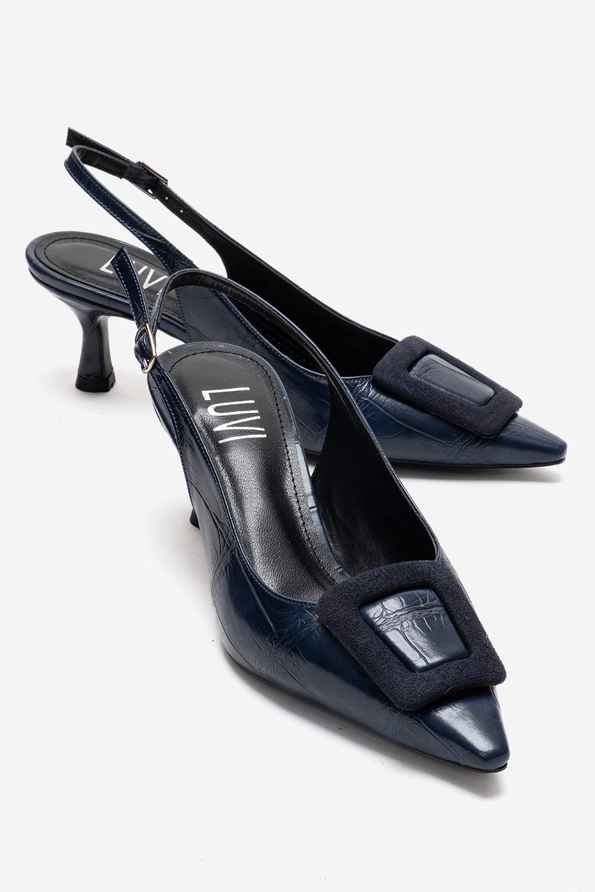 Dublin Schnallen-Stiletto-Pumps US 39