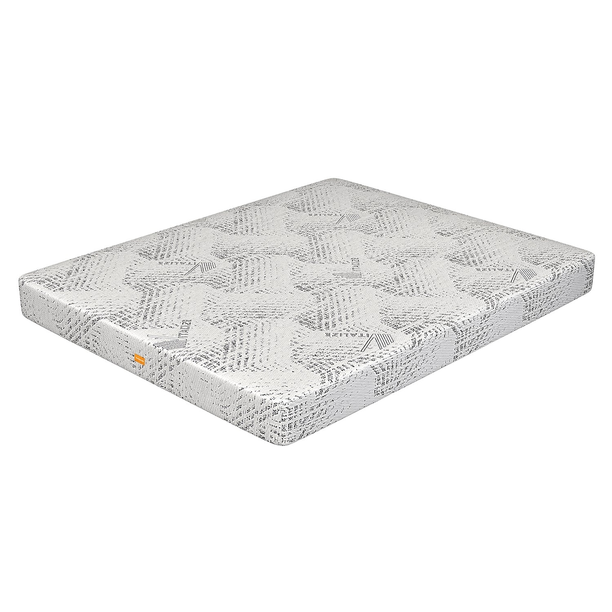 MiaSuite Abnehmbare Memory‑Schaum und Taschenfederkern Matratze 120x190, Höhe 25 cm – Orthopädisch, Silver Bezug – Box System, Made in Italy | Sensation Image