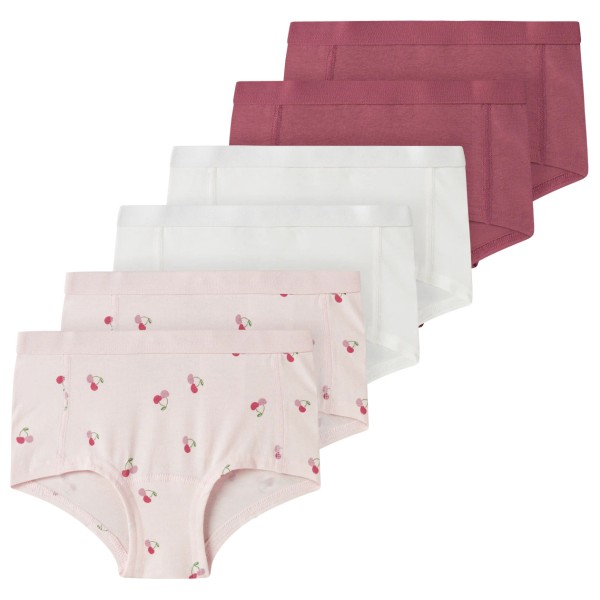 Name it - Kid's NKFHipster AOP 6-Pack - Unterhose Gr 134/140 weiß