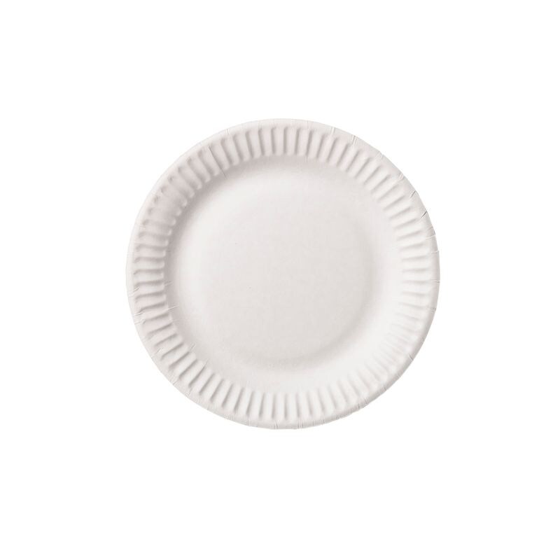 1000x DUNI Teller Ø 15 cm Weiß Image