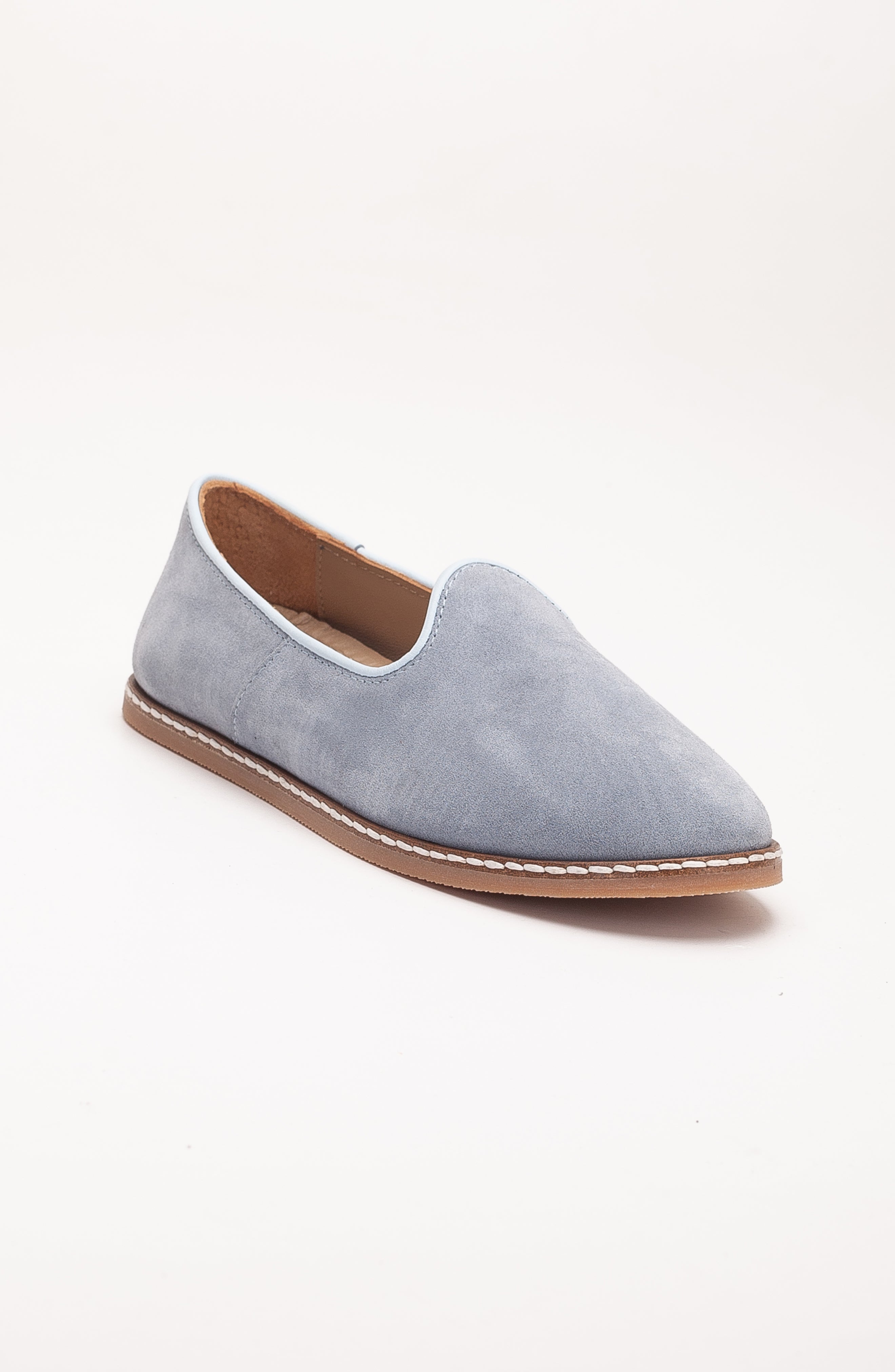 Istanbul Wildleder Leder Slip-On Flache Schuhe Damen
