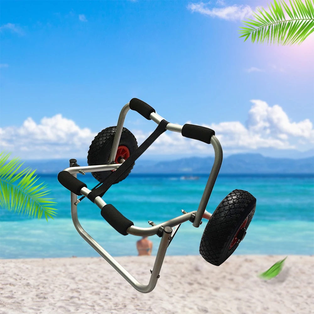 Legierungs-Kajak- und Kanu-Transportwagen mit Rädern ﻿ Image