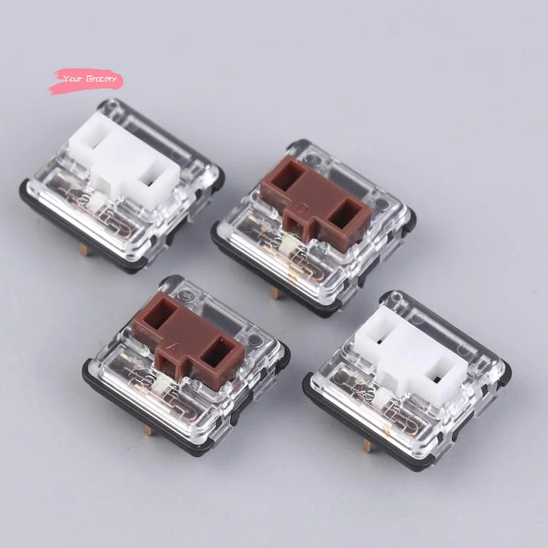 Y-5Pcs Low-Profile-Tastaturschalter, weiß, braun, rot, Schalter für G913, G915, G813, G815, Tastatur-Reparaturteile Image