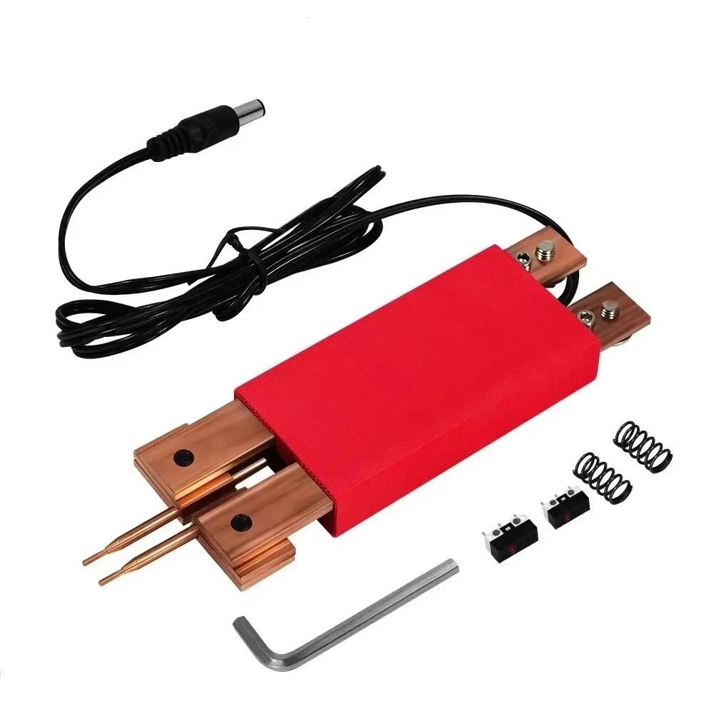 Punktschweißstift, integrierter Punktschweißgerät, handgehalten, mit automatischem Auslöser für 18650-Batterie-Trigger-Schweißen, Mini-Punktschweißen Image