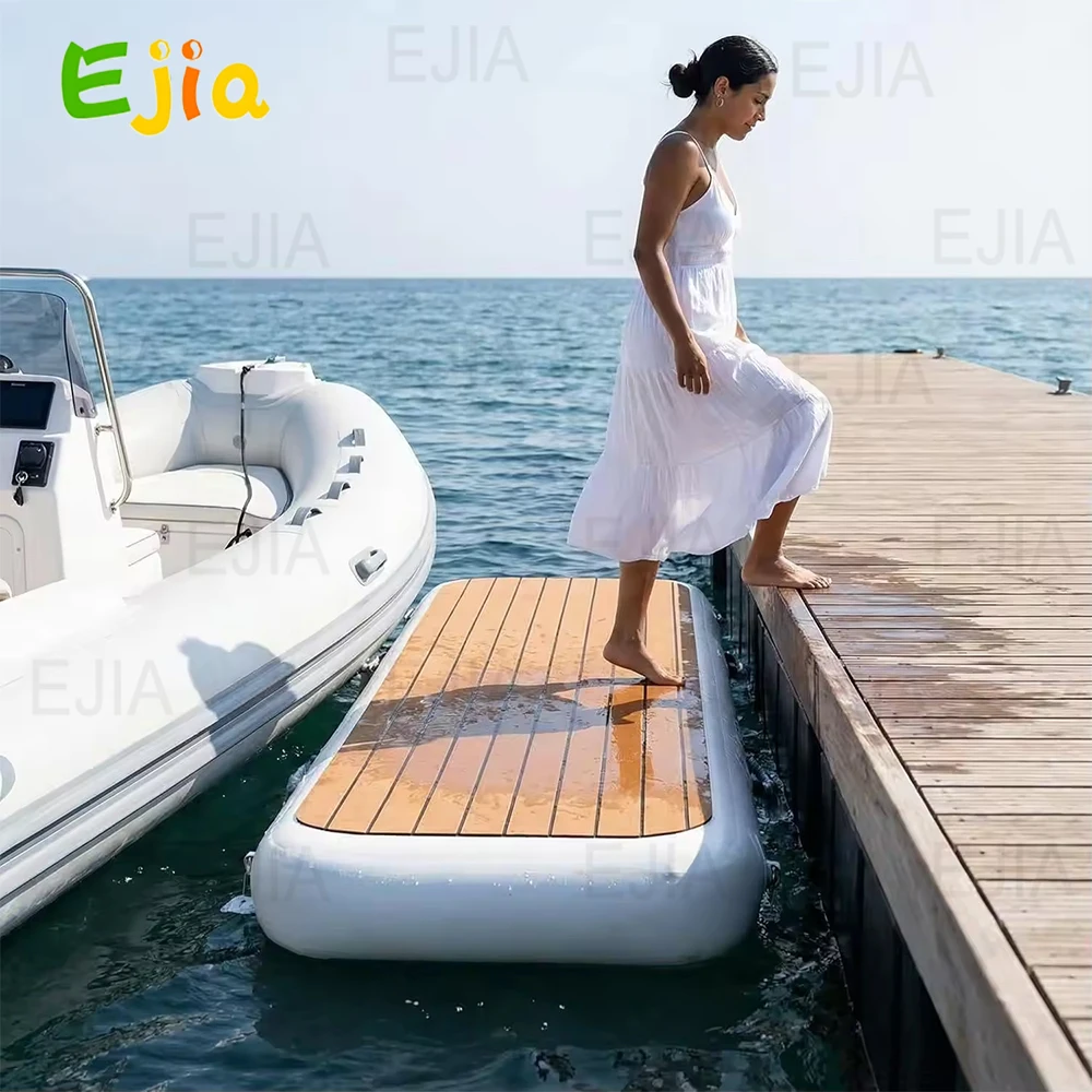 EU-Lager 2m Langlebige Dock-Plattform Aufblasbare Stegplattform Schwimmende Yacht-Dockplattform für Boote und Yachten Image