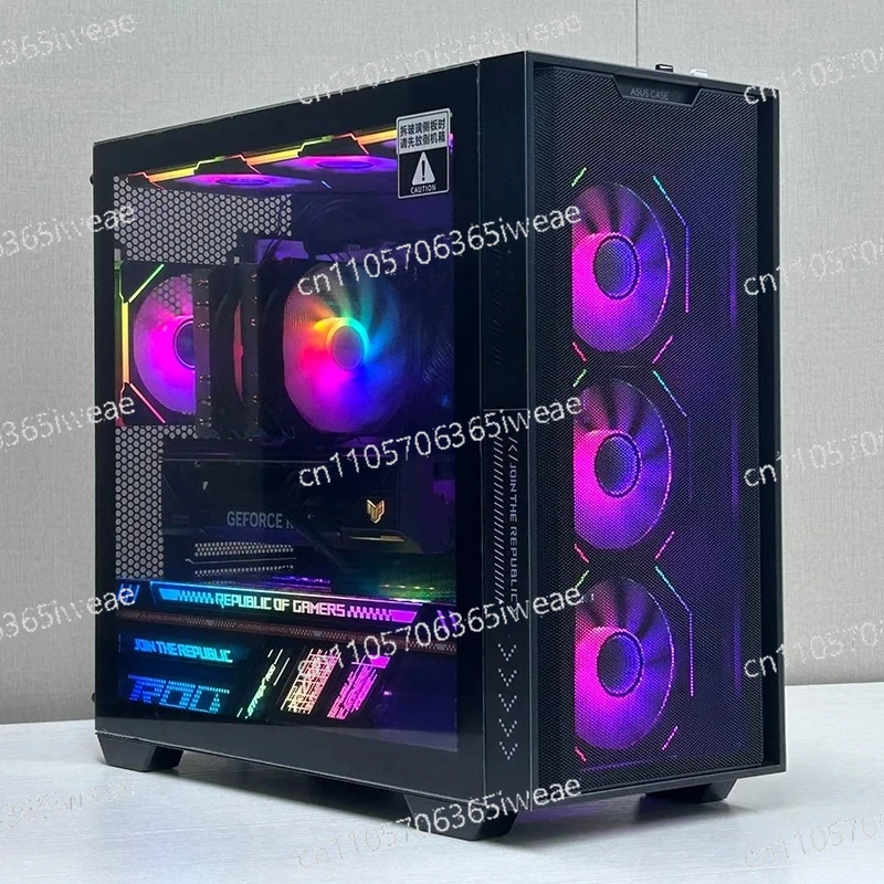 9800X3D/7800X3D/7500F/RTX5060Ti/5070TI/5080 Grafikkarte mit Delta Gaming Desktop-Computer-Konsole Image