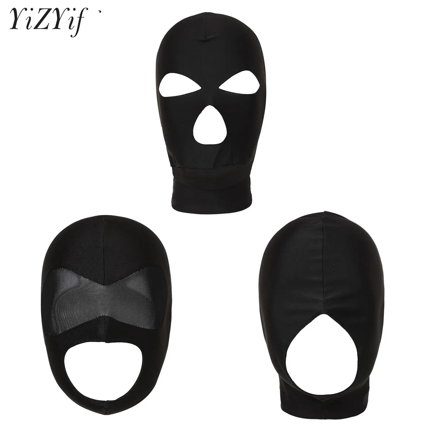 Maschera a pieno facciale 1/2/3 foro Passamontagna Cap Testa Cappuccio Maschera unisex Halloween Cosplay Cappello da festa Uomo Gioco Tattico dell'esercito Maschera per il viso