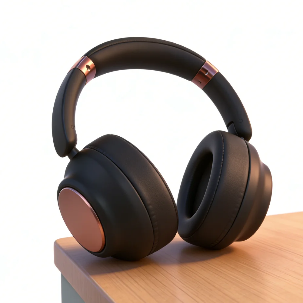 Auricolari Bluetooth 5.3 Cuffie da gioco stereo HiFi wireless pieghevoli Cuffie con cancellazione del rumore per telefono PC Lunga resistenza