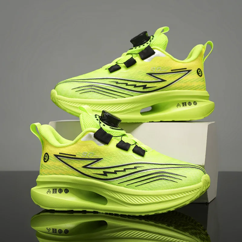 Kinder-Laufschuhe, hochwertige Schuhe für Jungen, lässige Wanderschuhe, atmungsaktive, leichte Sportschuhe für Kinder, Größe 31–40