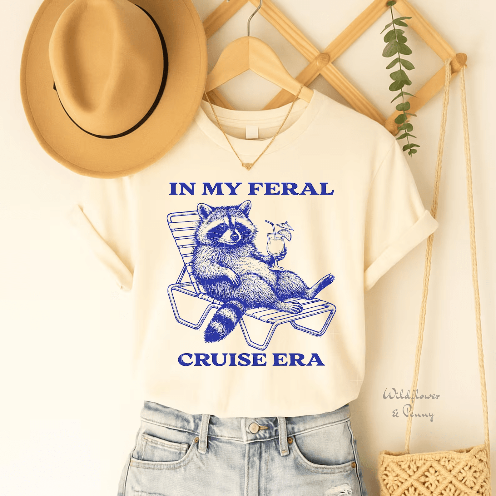 In My Feral Cruise Era Shirt Funny Cruise Crew Family Matching Vacation Tee brown 3xl sweatshirt