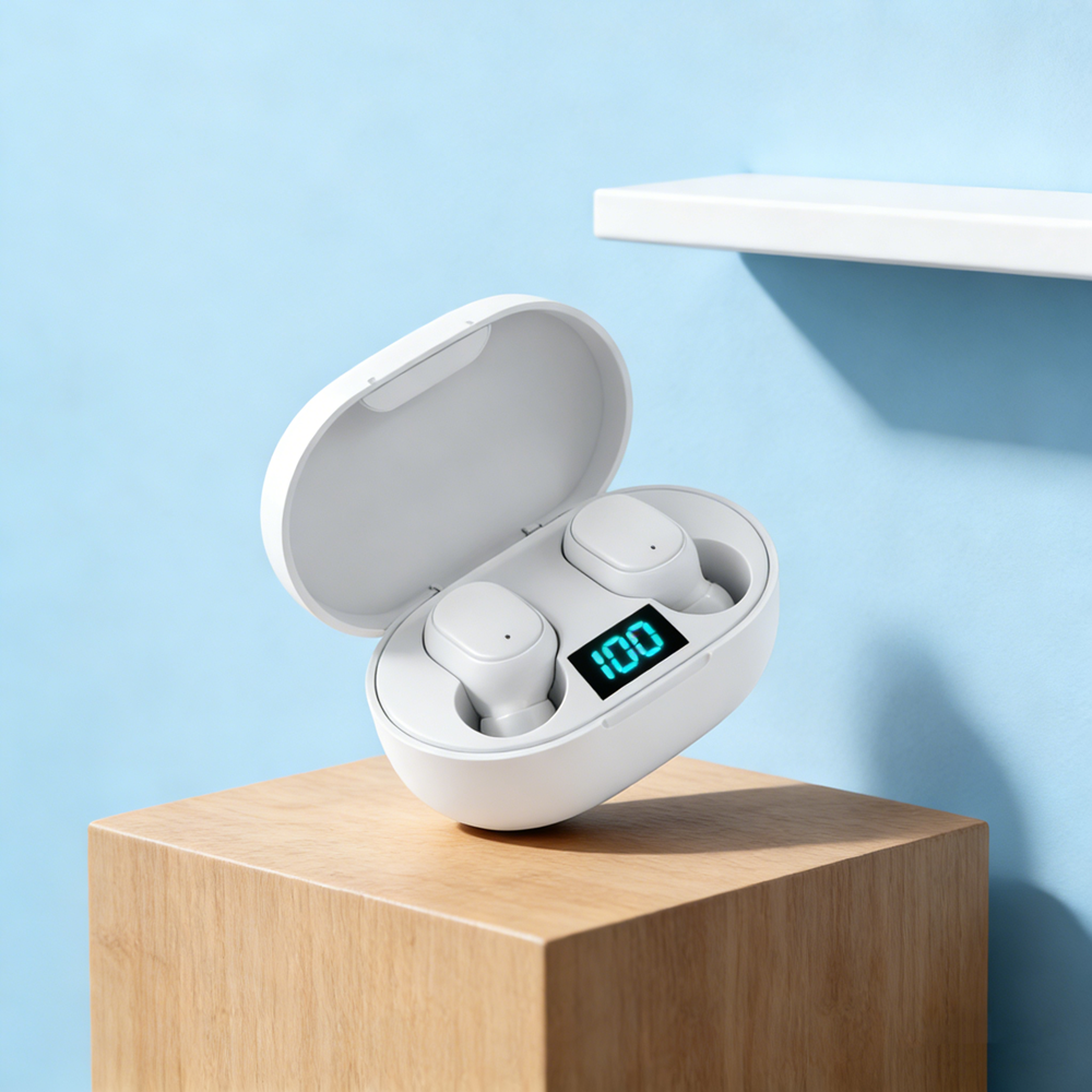 Wireless Bluetooth Headset With Noise Cancelling Mic For Calls Music And Everyday Use blue