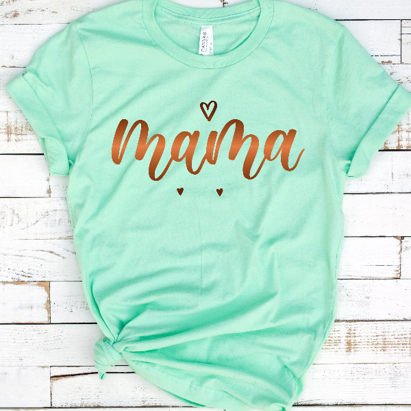 Mama Shirt Trendy Mom Life Tee, Perfect Mother's Day Gift For Moms mauve l t Shirt