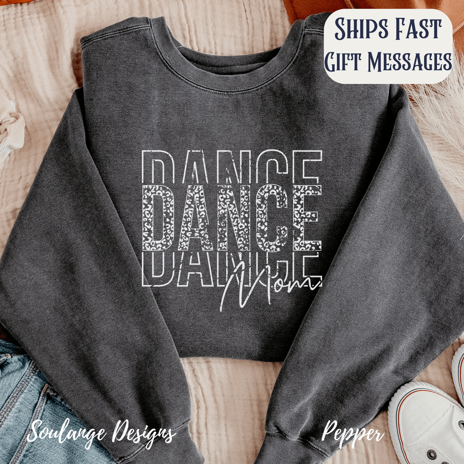 Comfort Colors Dance Mom Sweatshirt Crewneck Mama Gift Cozy Dance Mom Apparel grey 3xl sweatshirt