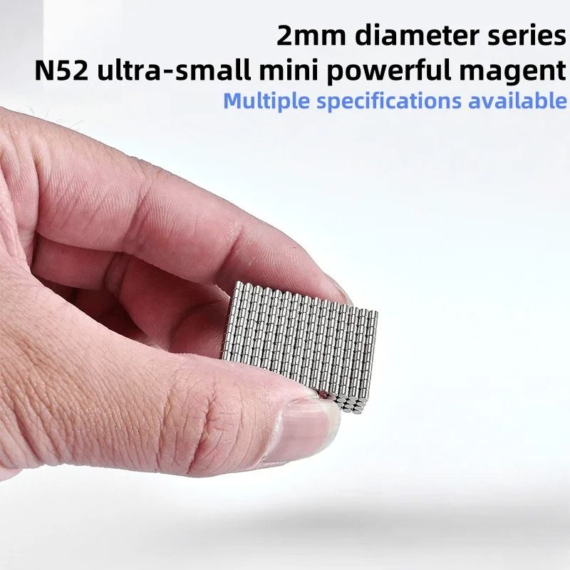 Precision High Strength N52 Neodymium Mini Magnet Set 0.08 X 0.12 In 10pcs