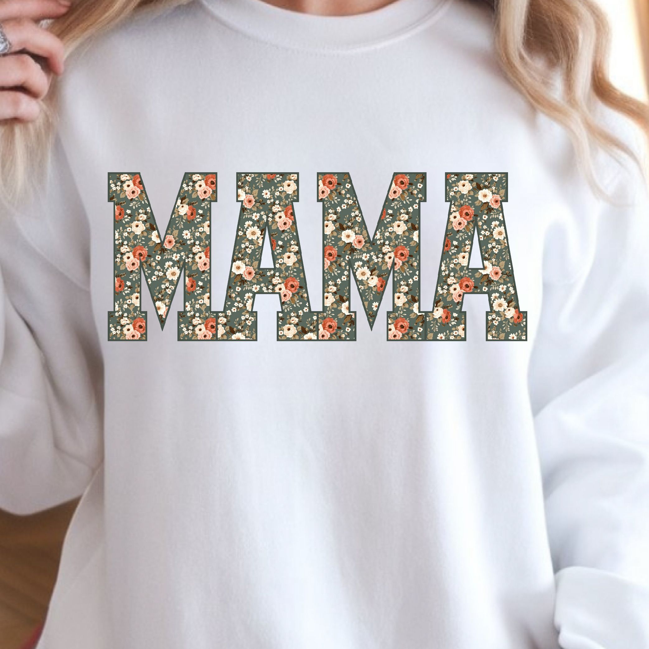 Mama Floral T Shirt Cute Floral Mom Tee Perfect Mother's Day Gift pink l t Shirt