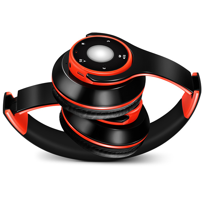 Wireless Bluetooth Headphones Foldable Stereo Sport Headset green