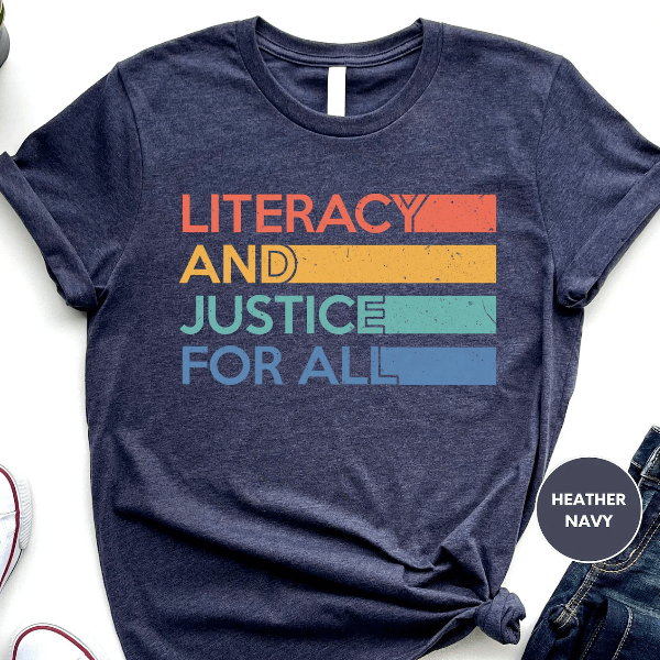 Literacy Shirt Librarian Reading Tee pink 2xl t Shirt