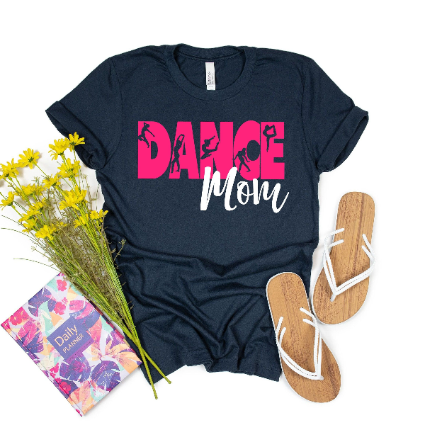 Dance Mom Shirt, Dance Mom Crew Shirt, Mom Life Shirt, Mother T Shirt, Cute Mom Shirt, Cute Mom Gift, Mothers Day Gift, orange s t Shirt