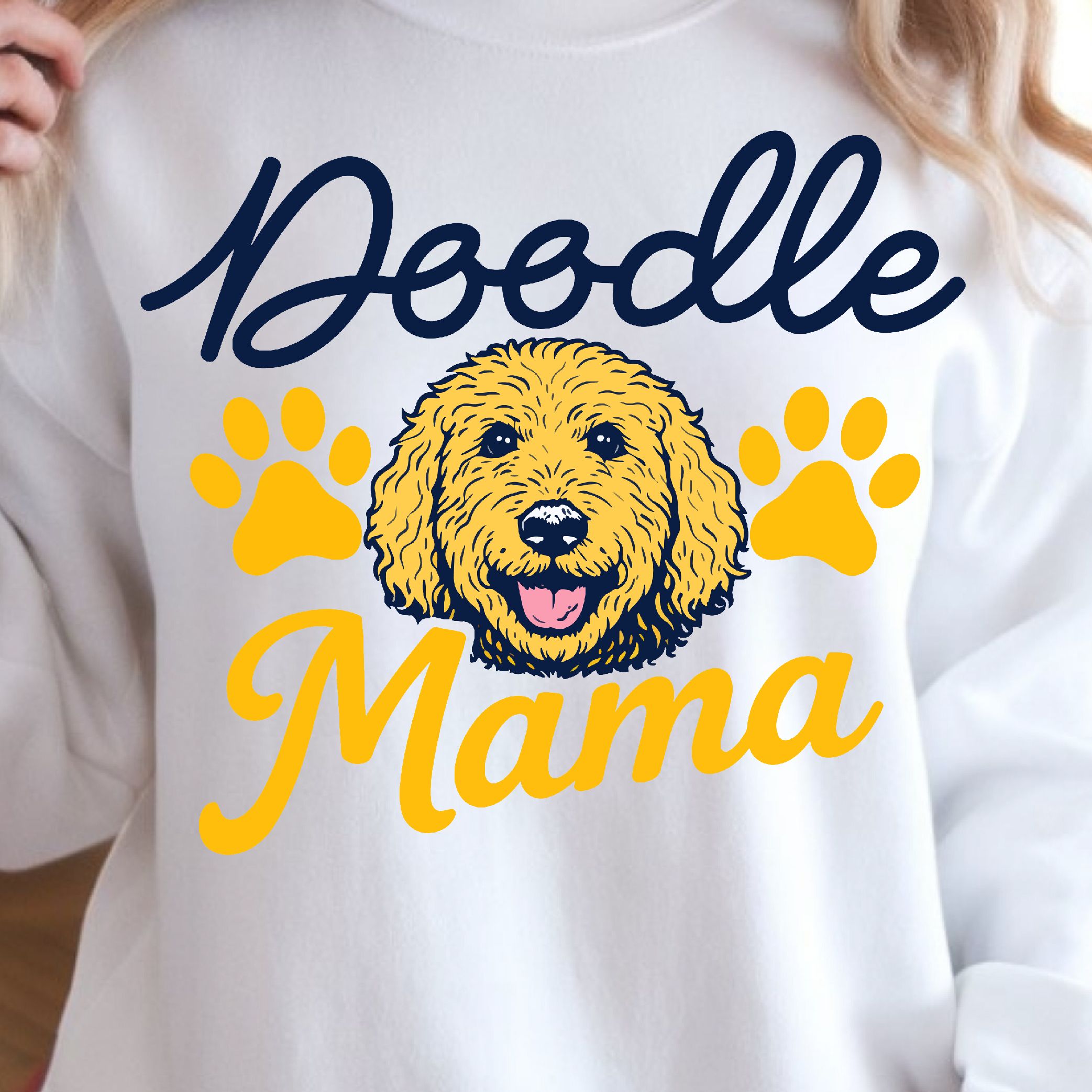Doodle Mom Shirt, Funny Dog Mom T Shirt, Cute Doodle Lover Tee white 2xl t Shirt