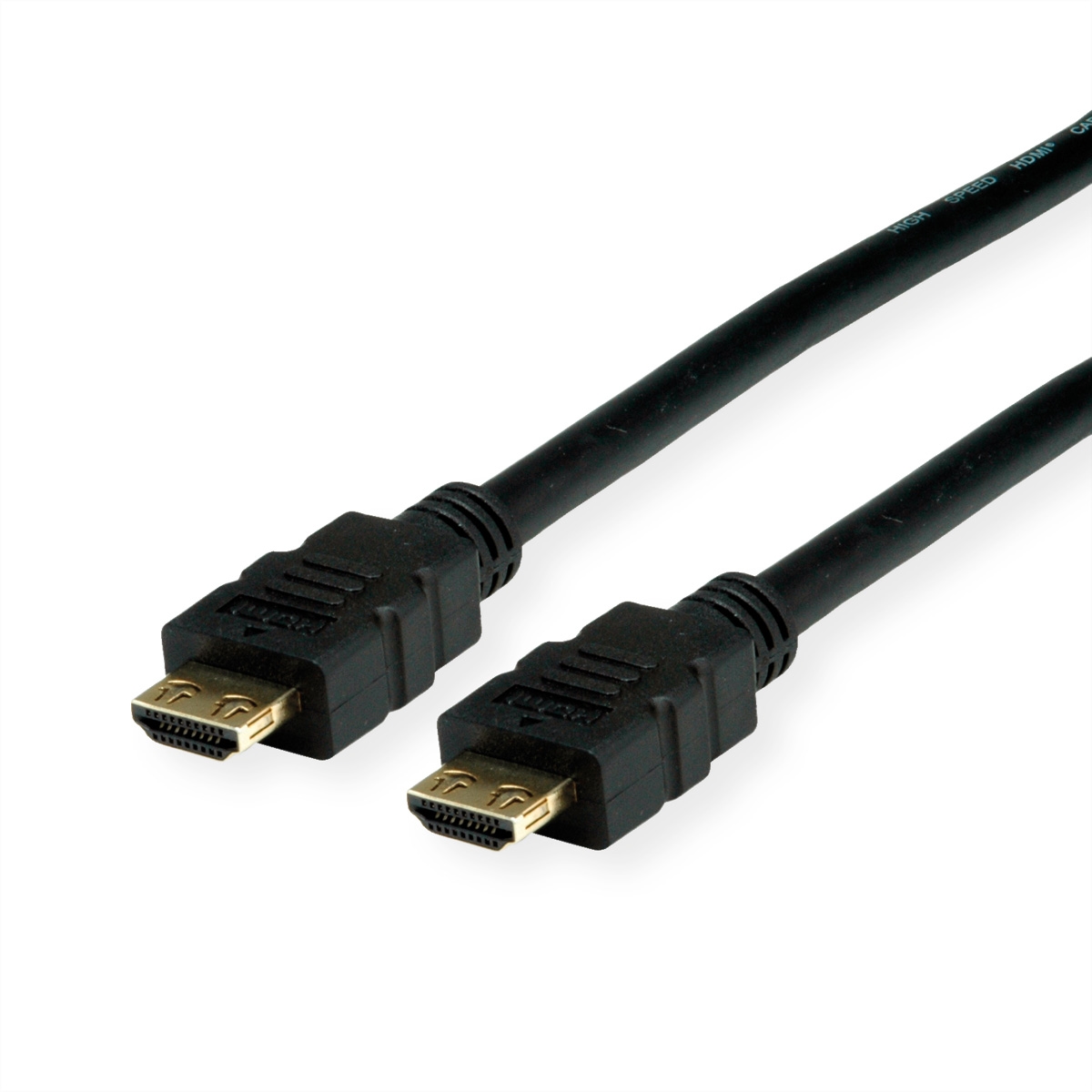 VALUE 4K HDMI Ultra HD Kabel mit Ethernet, ST/ST, schwarz, 1 m Image
