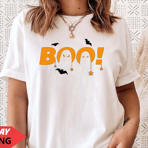 Funny Witch Halloween Shirt Boo Trick Or Treat Graphic Tee Cute Spooky Gift For Women & Kids black 2xl sweatshirt