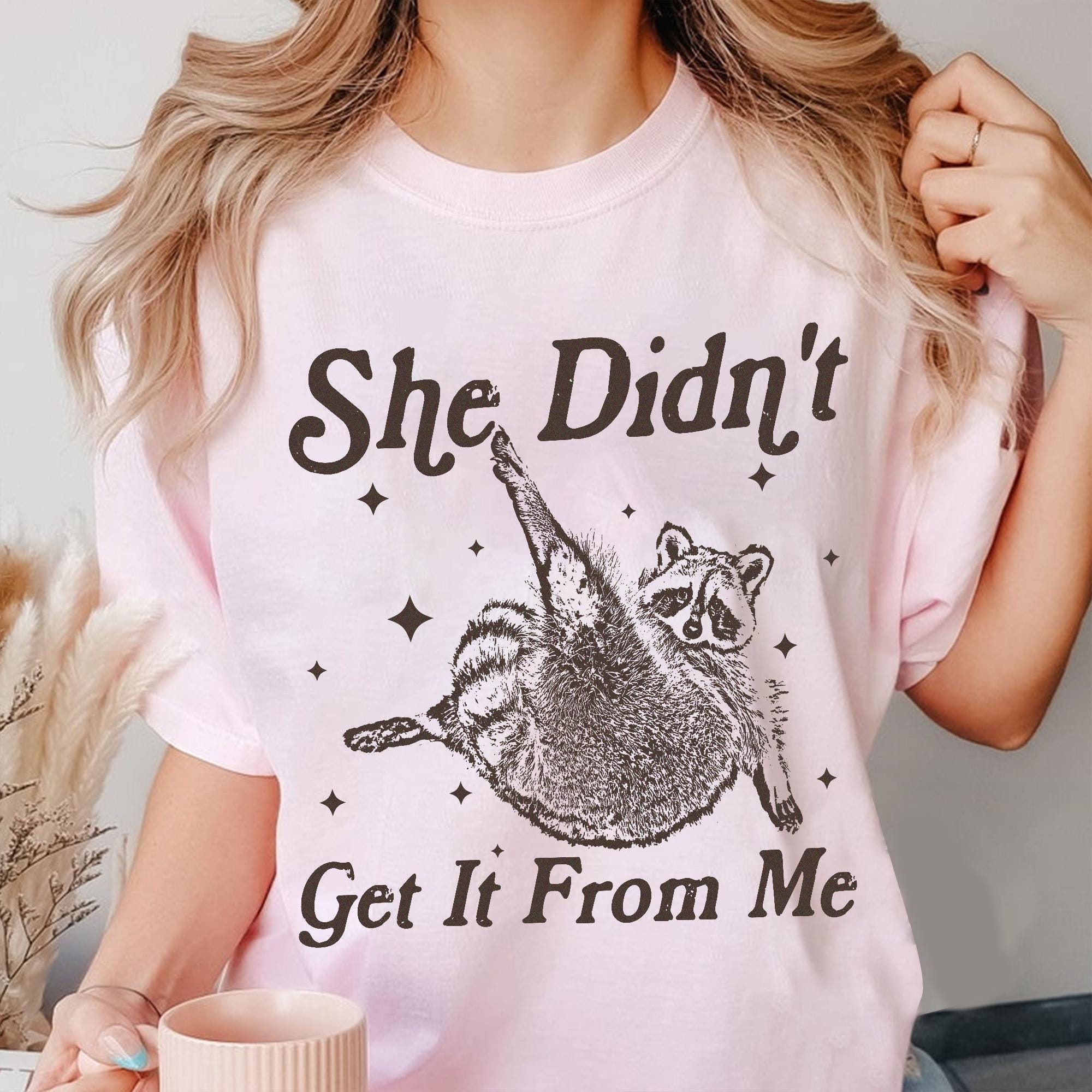 She Didn't Get It From Me Shirt, Sarcasm Shirt, Funny Dance Mom, Dance Mom Gift, Dance Competition Shirt, Gift For Dance white xl sweatshirt