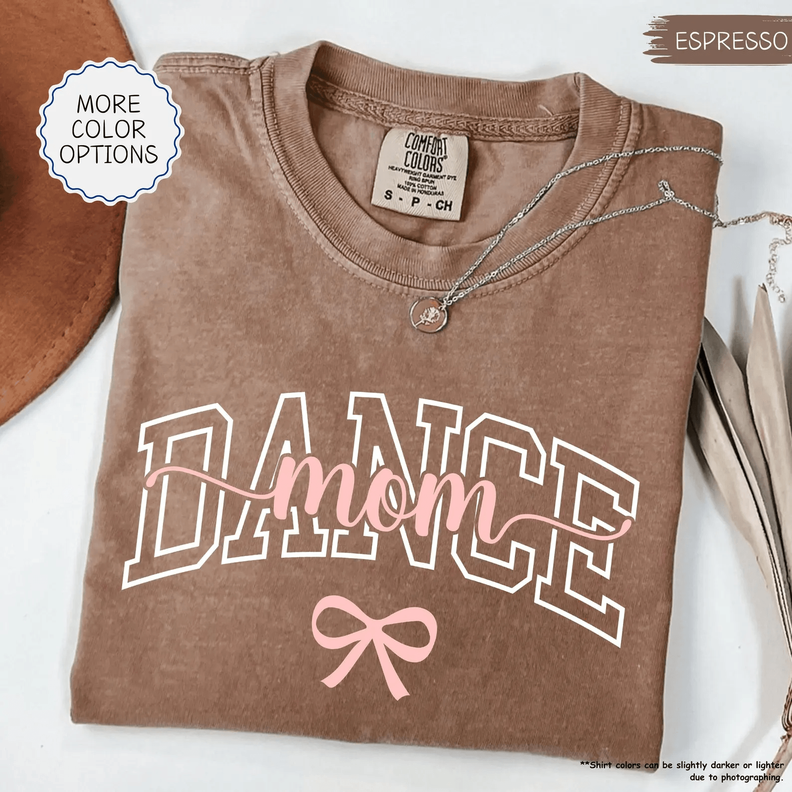 Comfort Colors Dance Mom Shirt Bow Trendy Dance Mama Tee Ballet Mom Gift white m sweatshirt