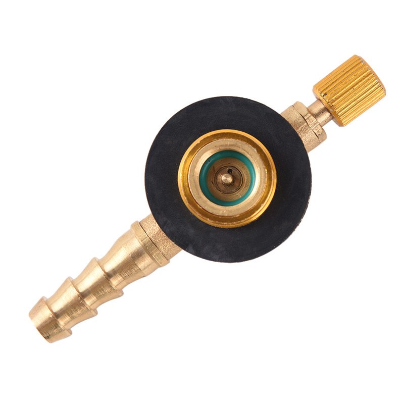 Camping Gas Stove Adapter Stainless Steel Propane Refill Adapter For Flat Cylinder Camping Gas Stove Adapter Stainless Steel Propane Refill Adapter For Flat Cylinder