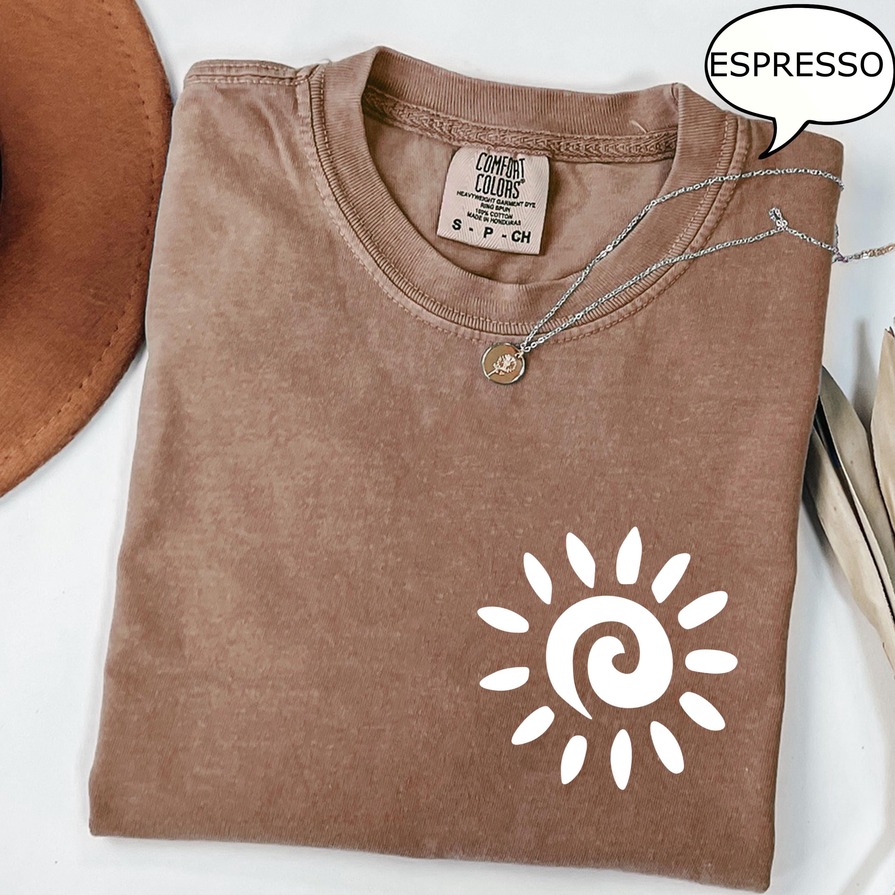 Sun Graphic Shirt Minimalist Boho Tee Aesthetic Summer T Shirt Casual Womens Top beige 3xl t Shirt