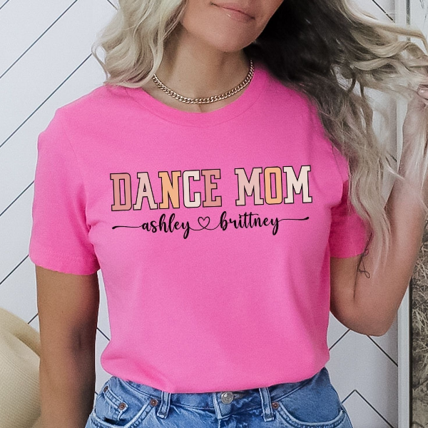 Custom Dance Mom Shirt,Mom Shirt With Names,Personalized Mama Shirt,Custom Mama Shirt,Dance Mom Gift,Mama With Children grey xl sweatshirt
