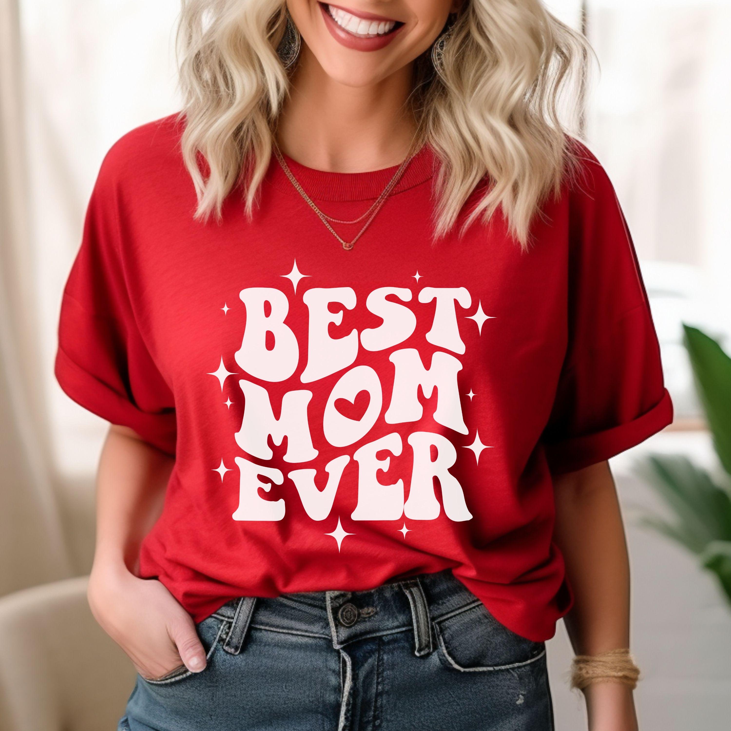 Best Mom Ever T Shirt Mother's Day Tee navy s sweatshirt