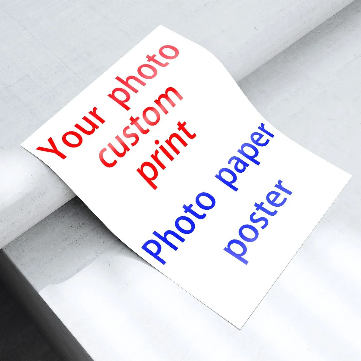 Custom High Definition Photo Poster | Premium Satin RC Paper Print | Personalized Art For Pets & Portraits 40 X 80 Cm