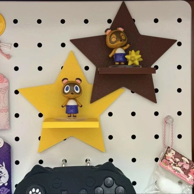 Kawaii Pudding Figurine Anime Desk Decor Cute Pegboard Shelf Ornament 05