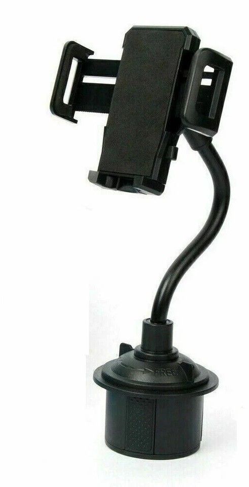 Universal Cup Holder Phone Mount With Adjustable Gooseneck For Hands Free Driving Universal Cup Holder Phone Mount With Adjustable Gooseneck For Hands Free Driving