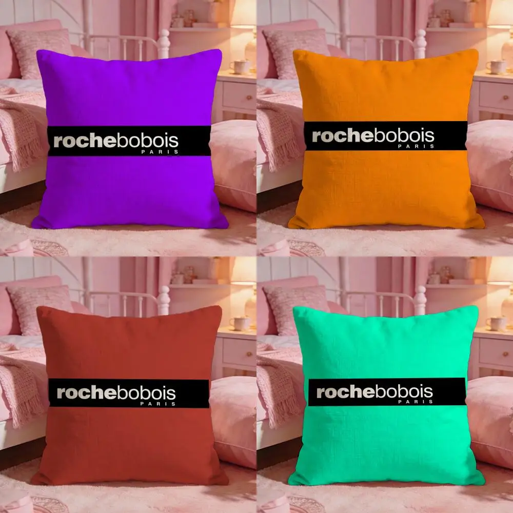 Modischer R-Roche B-Bobois Kissenbezug Premium Komfort Wendbarer Kissenüberzug - Zwei-in-Eins-Design für Jeden Raum & Autoinnenraum Image