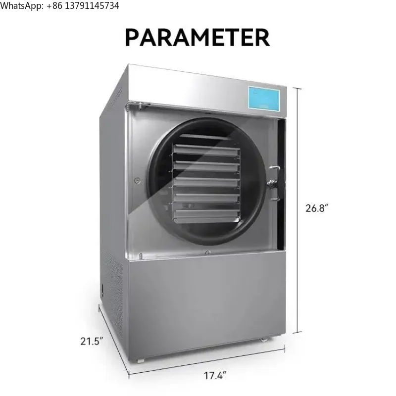 2026 Industrielle Lyophilisierungsmaschine 30kg Gefriertrockner mit ölfreier Vakuumpumpe zum günstigsten Preis Image