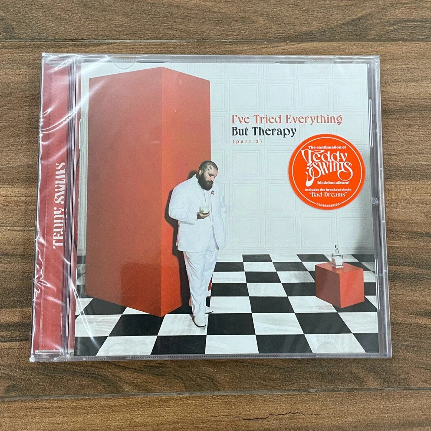 Seltenes, versiegeltes Teddy Swims I've Tried Everything But Therapy Part 2 Pop R&B Soul Audio-CD mit klarem Klang, Sammlerstück für Fans Image